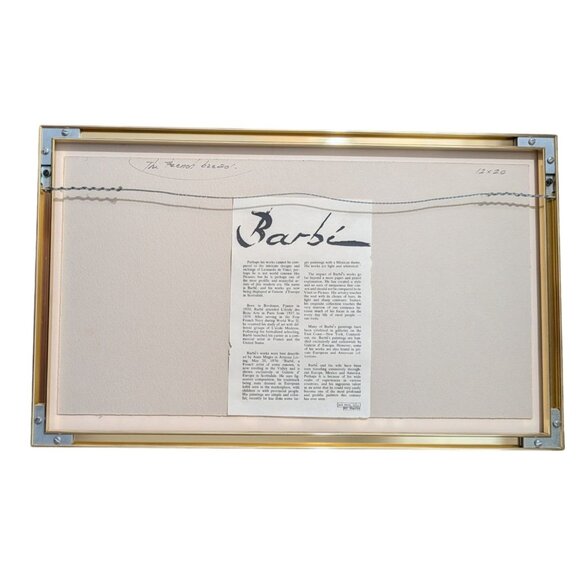 Barbi Framed Painting Satire Art titled The French Bread Nuns - Picture 2 of 16